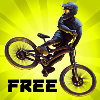 Bike Mayhem Mountain Racing Free by Best Free Games - Downhill mountain bike racing like never before. Race down beautiful trails, smashing over rocks and roots, boosting huge jumps, scoring insane trick combos, unlocking better bikes and gear for bragging rights as the King of the Mountain!The best mobile bike game, Bike Mayhem Extreme Mountain Racing! Compete in timed races or freestyle trick events on 19 different mountains and over 100 trails inspired by real world locations.Unlock over 80 items of gear to add style your rider and tune your bike for speed, agility, strength, and energy for each trail.Experience realistic physics and plush bike suspension as your bike eats up the rough stuff and softens the landings of big jumps and drops. High speeds and big jumps means huge crashes where your rider will ragdoll tumble down the trail. Use your finger to pick up you rider throw him even further.Share your races with your friends. Challenge them to beat your times! Brought to you by the makers of the epically popular Motocross racing game: Moto X Mayhem, which reached #1 Paid App worldwide and was a Top 5 Racing game for over a year! FEATURES: - 100+ Beautiful mountain trails for all styles of riding- 80+ Gear items for your rider and MTB bike - Frame and wheel upgrades that impact game play- Epic bike crashes, fun rag doll physics and active bike suspension- Tricks, bunny hops and flips! - Addictive gameplay - Powerful online leaderboardsTIPS: - If you use check points, you will get a maximum of one star. Stay on your bike to achieve 3 stars! - Lean to add flips into your trick combo. - Wheelie into and out of a jump to add to your trick combo.- Hold down the pump/hop button when entering a downhill section to get a boost in speed.- Wheelies do not drain your energy- The timer doesn\'t start until you start to pedal the bike or brake! - Use your finger to grab the rider and toss him around the map when you\'re on or off the bike. - Make sure you pick the right frame and wheel combination to get the best score for each trail.-Use boosters to help you through a difficult trail or to get the top position on the leaderboard.See a video of this crazy action packed mountain bike game at: http://www.youtube.com/BestFreeGamesIncFollow us @facebook.com/bikemayhemtwitter.com/BestFreeGamesCo