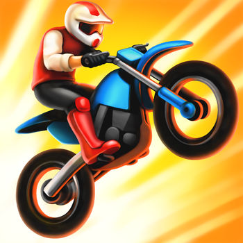 Bike Rivals - Are you ready to play the greatest motocross game ever? Bike Rivals is a new and exciting physics based motocross game from Miniclip!Be the most intense, competitive and quickest rider in order to get the 3 stars on all the levels, while enjoying the amazing bike physics and fast-paced gameplay! But this isn’t just about finishing each level...it’s about getting the fastest time! Try your best to beat the clock!With simple controls, tap on the edges of the screen to accelerate and brake, while tilting the device to lean backwards or forward, giving you an edge in key sections of the levels. Take on the death defying worlds of Trial Zone and Apocalypse, with their numerous dynamic elements that make this game very challenging!Perform tricks like wheelies, backflips and frontflips to get some nitro boosts, or pick them up throughout the levels! Use them wisely, and you’ll get even better race times!KEY FEATURES:- Amazing physics- Tilt and touch controls- Tons of defying levels and more coming soon- Many bikes with different physics for a great gameplay experience- Awesome and quirky characters- Many achievements