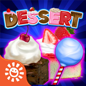 Dessert Maker Games - Make & Bake Desserts! - Now 11 sweet & yummy desserts!  Make, bake, decorate and eat them all!  Tons of fun!  Step into the kitchen to whip up your own tasty desserts!**NEW surprise mystery dessert!** Just added.    Plus yummy Ice Cream Sundae Pie with COOKIES too! Create all 11 desserts:* New MYSTERY! * Ice Cream Pie* Gelatin Fishbowl* Chocolate Lava Cake* Yogurt Parfait* Cake Pops * Brownies * Cream Puffs * Marshmallow Crispie Squares * Strawberry Shortcake * Fried Ice Cream Have more fun and get super creative with these fun steps! - Use a white or pink electric mixer - Get random flavors! - Cook Brownies with a torch! - Add random candy fillings to your crispie squares - and MANY MORE.... About Us Sweet Treats Maker is brought to you by Sunstorm Games, the inventors of the Sunnyville series and the MAKER series of games, Fair Food Maker, Dessert Maker, and Candy Maker to name just a few. Dessert Maker is free to play but in-app purchases are available in the game. Protecting privacy is especially important to us at Sunstorm Games. For more details, please read our privacy policy located at http://www.sunstormgames.com/privacy#children.
