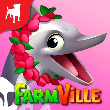 FarmVille: Tropic Escape - Friends, food and adorable animals in an island paradise! Escape and create your own island adventure filled with mystery and fun new mini games in this colorful, free-to-play farm simulator from the makers of FarmVille, the number one farming franchise!Build your very own beachside inn complete with island workshops, tropical crops, and exotic animals. Farm island fruits like pineapples, coconuts, and mangos to delight your guests. Catch fish with Capri the dolphin and explore with Odney the playful monkey! Explore uncharted areas, learn more about your island and find rare items and goods.Adventure unfolds all around your island!• DISCOVER ISLAND SECRETS AND TREASURES – Start story games with a tropical twist as you adventure with island guides like the archaeologist and surfing expert. Explore the bubbling volcano and ancient monkey temple on land. Venture into pristine waters to the coral reef and merchant shipwreck. Find hidden treasures and rare goods in the sunken city and other uncharted areas.• EXOTIC ANIMALS – Build a Wildlife Center on your island with the help of Ting, the friendly Wildlife Guide. Feed treats to the cute, playful animals that live on your island paradise, and get a chance new island critters like Iguanas and Komodo Dragons! Earn amazing XP and rewards for photographing animals as souvenirs, so your guests can take a piece of paradise home with them! The more Wildlife Habitats you tend to, the more chances you’ll discover rare and exotic island species!• MINI-GAMES –Your exploration pays off! Try your luck with a game of chance to unlock decorations, characters and even more valuable resources like coins, gems and more! • TRADE WITH OTHER ISLANDS – Use the trade boat to your advantage. Short on eggs? Buy the goods you need from neighboring islands. Have too many pineapples? Name your price and sell off extra crops and crafts. This farming simulator lets you live the business lifestyle- the more money you have, the more you can do on your island! ADDITIONAL DISCLOSURES• For specific information about how Zynga collects and uses personal or other data, please read our privacy policy at http://www.zynga.com/privacy/policy.• This game does permit a user to connect to social networks, such as Facebook, and as such players may come into contact with other people when playing this game. Social Networking Service terms may also apply.• The game is free to play, however in-app purchases are available for additional content and premium currency. In-app purchases range from $0.99 to $99.99.• You will be given the opportunity to participate in special offers, events, and programs from Zynga Inc and its partners. Use of this application is governed by the Zynga Terms of Service, found at http://m.zynga.com/legal/terms-of-service. Collection and use of personal data are subject to Zynga’s Privacy Policy, found at  http://www.zynga.com/privacy/policy.
