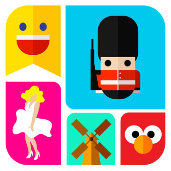 Icon Pop Mania - From the creator of ICON POP QuizJoin 15.000.000 ICON POP users in the new way of playing the game.Challenge yourself and your friends to guess all the icons!ICON POP Mania Features:- New categories- More fun and less ads- Share to your friends- Hundreds of stunning icons are waiting to be guessed
