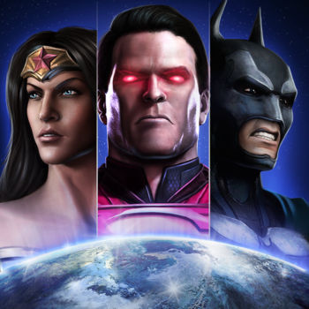 Injustice: Gods Among Us - Build an epic roster of DC super heroes and villains and get ready for battle! INJUSTICE: GODS AMONG US is a free-to-play collectible card game where you build a roster of characters, moves, powers, and gear and enter the arena in touch-based 3-on-3 action combat.FIGHTUse the touch screen mechanics of your mobile device to battle your enemies in 3-on-3 action combat. Swipe and tap to perform combos and build your power to pull off special attacks and super moves taken straight from the console version of the game.LEVEL UPBuild your move set, increase your powers, upgrade your characters and gear, and beat your competition. Constantly evolve your card collection to fit your style of play and put your best team forward as you take on a series of DC super hero and villian combatants.zONLINE MULTIPLAYERTake on real opponents in Online Multiplayer Battles. Compete against players worldwide on the leaderboards, and in tournaments filled with awesome rewards. Watch replays of your previous offensive and defensive battles to hone your skills and your team lineup. Lead your team to victory!MASSIVE ROSTERCollect and play as your favorite DC Comics icons: Superman, Batman, Wonder Woman, The Joker, Green Arrow, Flash, Bane, Green Lantern, Doomsday, and many others. With each alternate version of these iconic characters you get a new set of powers and moves, and a whole new fight!AMAZING GRAPHICSDelivers best-in-class graphics on your phone or tablet, with custom animations for every single super hero and villain. Take the battle to Arkham Asylum, the Batcave, The Watchtower, and other iconic locales from DC Comics, fully rendered in 3D.Please Note: INJUSTICE: GODS AMONG US is free to play, but it contains items that can be purchased for real money.