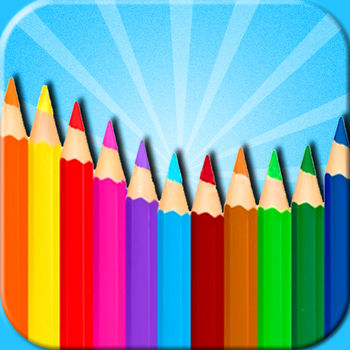 Kids Coloring  Book - Doodle Pad 2in1 - Best Coloring Book for kids to play. Most unique and realistic way to coloring on iPad and iPhone. More than 5,000,000 kids have chosen it as their favorite digital coloring book on their pad.*** 160+ beautiful coloring pictures of girls, princess, lovely animals, dinosaur, cars, planes, etc.  *** 9 beautiful brushes: neon glow, rainbow, crayon, diamond necklace, chalk, ribbon, etc. *** Movie to record and replay drawing as animation clip.*** Not only coloring book, but also drawing pad for kids. *** From the creator of beloved Top Free \