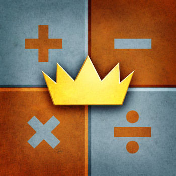 King of Maths - Level up your mathematics skills and become King of Maths!  King of Maths is a fast-paced mathematics game with lots of fun and diverse problems in different areas. Starting as a male or female farmer, you level up your character by answering maths questions and improving your total score. New character design and music for each of the ten levels. Collect stars, get achievements and compare your scores against your friends and players all over the world! Playing King of Maths is a great way to improve or refresh you mathematical skills and you will have a lot of fun doing it! The mathematics level is about Middle School/Junior High School. The free version includes: - Addition - Subtraction - Mixed 1 The full game can be bought as a one-time in-app purchase and includes: - Multiplication - Division - Arithmetic - Geometry - Fractions - Powers - Statistics - Equations - Mixed 2 User comments: \