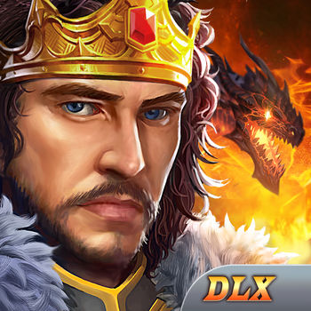 King's Empire (Deluxe) - Unite with players from around the world to vanquish enemies and conquer territory in King’s Empire!* PLAY FOR FREE and JOIN MILLIONS of players around the world in a game enjoyed by people from all across the seven seas!* CREATE alliances with other empires and UNITE to dominate and win PRIZES in daily and weekly EVENTS!* MEET AND COMMUNICATE with players from around the world using WORLD CHAT and ALLIANCE CHAT features!* CONSTRUCT & CUSTOMIZE your empire to suit your play style!* RESEARCH TECHNOLOGIES and TRAIN UNITS to overwhelm foes from around the world!* ATTACK and TAKE CONTROL of strategic points in King’s Empire to take territorial control!* UPGRADE buildings, abilities, and technology to expand your influence!It has been 100 years since our kingdom was ravaged by invaders. For a century, our people have waited for a leader to restore our kingdom to glory. Take the throne and fulfill your destiny by leading us to greatness!Collect resources to rebuild our cities, recruit and train powerful armies to crush our enemies, research technologies, and cooperate and compete with players from around the world. Featured by Apple hundreds of times worldwide, King’s Empire is the ultimate mobile depiction of online multiplayer strategy in a realistic medieval setting.This is where your journey from a small township to sprawling empire begins. Take the throne!