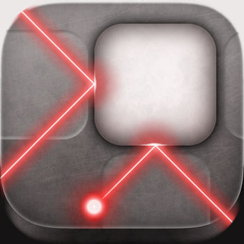 Lazors - Lazors is a puzzle game of lasers and mirrors offering more than a hundred levels, ranging from easy distractions to hard challenges.+ 280 levels+ Intuitive gameplay+ Hint system+ Universal: iPod, iPhone and iPad+ Game Center achievementsMove blocks, reflect the laser, hit all targets!