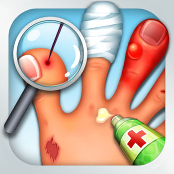 Little Hand Doctor - kids games - What\'s up? Hurt your hand? No worry, because our  doctor could help you to recover rapidly. Let\'s be a hand doctor, healing the wounds for those people!