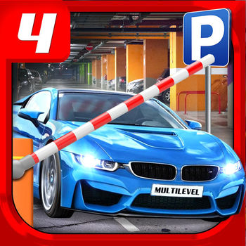 Multi Level 4 Car Parking Simulator a Real Driving Test Run Racing Games - A whole new world of Parking awaits your driving skills. Welcome to the FOURTH episode of our popular Multi-Level Car Parking Simulator series! Park in various realistic parking lots, taking care amongst the real traffic that shares the road with you… try not to scratch your cars and Park like a Pro!!_____________________________15 UNIQUE CARSDrive small hatchbacks to super-fast supercars, and everything in between! Vans, Limos, SUV’s, 4x4’s, Touring GT Cars and Sports Coupes – there is a car for every mood! Can you collect them all? _____________________________DYNAMIC TRAFFICDrive amongst other real road users. Watch out for traffic jams and be careful of other cars looking for their space!_____________________________BEAUTIFUL MAPEnjoy driving around the City Centre and find your parking space in the fastest time you can. Explore 3 different parking lots and miles of detailed city streets!_____________________________FREE TO PLAYThe Main Game Mode is 100% FREE to play, all the way through, no strings attached! Extra Game Modes which alter the rules slightly to make the game easier are available through optional In-App Purchases. Each mode has separate leaderboards to make for totally fair competition!_____________________________GAME FEATURES	? HUGE CAR COLLECTION: Drive & Park 15 Awesome Cars? LOTS OF PARKING LOTS: Realistic Multi-Level & Open Car Parking Lots ? DYNAMIC TRAFFIC: Deal with Real Traffic AI ? PRO PARKING MISSIONS: Huge campaign to beat!? 100% Free-2-Play Missions? CONTROLS: Buttons, Wheel, Tilt & MFi Game Controller Support? CAMERAS: Multiple cameras including First Person view  ? iCLOUD: Supports play between your devices & automatic progress backup with iCloud? OPTIMISED: runs on anything from (or better than) the iPhone 4, iPad 2, iPad Mini & iPod Touch (4th Generation)