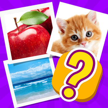 Photo Quiz: 4 pics, 1 thing in common - what’s the word? - *** 4 images - one word. Can you guess what it is? ***- AVAILABLE IN ENGLISH, FRENCH, SPANISH, GERMAN, ITALIAN, PORTUGUESE, DUTCH SWEDISH, DANISH & NORWEGIAN! -Get ready for the new fun and challenging quiz game!In Photo Quiz you will see four different images. Your task is to find out what those four images have in common. In other words - four clues but only one right answer!IT’S FREE!Photo Quiz is 100% free to try! SIMPLE AND STYLISHPlaying is super simple! Have a look at the photos and then spell your answer by simply clicking on the letters you want to use.GET HINTS!Are you stuck? No worries! When you answer a question, you’re awarded “hint coins.” With those points, you can later on buy hints. If you want more hint coins you can buy this in the store. MANY CATEGORIES!The different CATEGORIES are: easy (kids), normal, hard, music, movies, geography, the US and the UK!Want to challenge your brain? Then try the hard category!Are you a music buff? Find out if you have what it takes to solve the music questions!Try the new Photo Quiz game now for free!