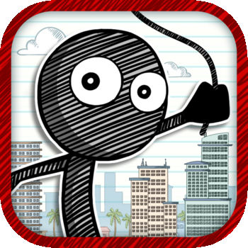 Rope And Swing Parkour Stick-man - Super Fun Run And Jump Kid Game FREE - ******** Free Stick Man Swing Game! *************** Hours of action-packed adventure *******Seeking for some intense swinging action? Catapult yourself deep into the heart of the city and use your rope to swing from one building to another. Glide across the cities’ skyline and venture into a challenge worth experiencing. If you like physics-based puzzle game, this is one that is well worth your time as it features fun gameplay, beautiful visuals and a fantastic soundtrack. Capture valuable power-ups in your quest to save the city!Features: * Multiple levels of excitement * Awesome animations * Optimized performance * Smooth and polished gameplay * Exciting music tracks Fling that rope and swing away!Download FREE Today!