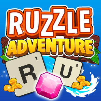 Ruzzle Adventure - * * * App Store Essential & Best Games of 2014 * * *Embark on a wondrous adventure and solve hundreds of mind boggling word puzzles.From the creators of Ruzzle, one of the most popular word games ever created, Ruzzle Adventure is a different interpretation of the original idea, challenging players in a single player journey through hundreds of levels. Can you escape the rising water, unlock the locked letters? Ruzzle Adventure offers the same signature finger-swiping mechanic as Ruzzle, but presents it in a whole new way. Every puzzle you encounter is unique. Explore the magical worlds and amazing landscapes as you advance further into the deep forests of Ruzzle Adventure, while at the same time practicing your vocabulary and spelling abilities. Ruzzle Adventure features:- Easy and fun to play, but a challenge to fully master - Hundreds of mind boggling levels - Boosters to help with those challenging levels The game is completely free to play, but some things in the game may require payment. You can turn off the payment function by disabling Buy-in-app in your device settings.--Ruzzle Adventure has been lovingly created by MAG Interactive, where we take fun seriously.Join a global audience of more than 100 million players and check out some of our other chart-topping hit games like Ruzzle, Wordbrain or Wordalot!We really value your feedback, go to Ruzzle Adventure on Facebook and say what\'s on your mind!More about MAG Interactive on our webpageGood Times!