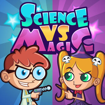 Science vs. Magic(2-player battle games collection) - Fantastic 2-player game collection! ? Bunch of games, totally intuitive and fun! ? Play with your friends on a same device! ? 3 different level AI! ? Beautiful graphics supported by Retina Display. ? GameCenter leaderboard supported! ? Enjoy real-time competition! ? A real party-killer! Is it a game which have to play with others? No! It not only allows 2 player\'s battle,but also allows player to challenge himself/herself.