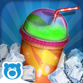 Slushie Maker by Bluebear - Summer’s coming and the time is now to chill out with a sweet, refreshing slushy! BLUEBEAR’s back with the latest addition to your favourite dessert, food and candy MAKE collection! Pick from loads of tasty flavours! Choose your own cups, straws and stickers! Sit back and admire your ‘cool’ handiwork! And then….dig in!SLUSHIES! offers you the chance to create your own icy masterpiece! Choose your favourite flavours from Cherry Cola and Lemon & Lime, to Zombie Guts and Pumpkin Juice for the more adventurous slushy makers among you! Design whichever cup you want to drink from, with stickers and straws aplenty to choose from! And don’t forget to clean the slushy machine! After all, nobody likes a mess!When you’re finished creating your slushy, don’t forget to share it with friends on Facebook or by email and have your own little slushy party together! Or you can save it to your very own SLUSHIES! freezer collection, so you can always guzzle it down later!SLUSHIES! is the newest arrival in BLUEBEAR’s huge range of MAKE games that includes Ice Pops!, Make Soda!, Snow Cones!, Candy Bar Maker! and many, many more! Bluebear\'s games have been downloaded over 28 million times.Get BLUEBEAR’s latest game today and you’ll have hours of fun making your very own, unique slushies. Just don’t get brain freeze slurping them down! IMPORTANT MESSAGE FOR PARENTS: - This App is free to play but certain in-game items may be purchased for real money. You may restrict in-app purchases by disabling them on your device.- By downloading this App you agree to Bluebear\'s Privacy Policy: http://www.bluebear.ie/privacy.html- Please consider that this App may include third parties services for limited legally permissible purposes.