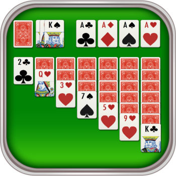 Solitaire - Play this classic card game for free! - If you like Windows Solitaire, you\'re going to love this app. The familiar Windows Solitaire game you used to play on your computer is now available on the go!Features:* Beautiful graphics* Klondike gameplay* Unlimited free undo* Unlimited free hints* Option for All Winning deals* Timed mode* Draw 1 or 3 cards* Auto complete for solved gameSimple and addicting, Solitaire is sure to bring back old memories of the days when Windows Solitaire reigned supreme. We’ve taken the quintessential solitaire experience and revamped it for the new century.What are you waiting for? This simple gem is the ultimate solitaire challenge - play Solitaire now on iPhone/iPad for FREE!