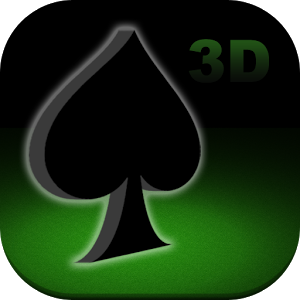 Spades 3D - Play Spades in 3D.Both SinglePlayer and OnLine MultiPlayer are supported.The game is played 2 vs 2 in pairs.Blind Nil bid is supported.Tracking of bags and penalties.The team that reaches 500 points wins the game.Features:Change view, you can Zoom, Pan and Rotate the tableChange BackgroundsChange Computer Level (by default Computer is set to Medium Level)SinglePlayer play against the Computer/sOnLine MultiPlayer play against friends (or enemies :))Track Score and StatisticsLeaderboards and AchievementsIntegration with Facebook (invite friends, compare scores, ...)Magic MoveEnjoy.