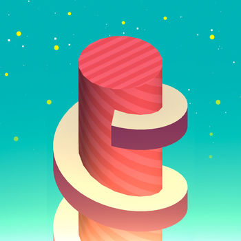 Spiral - An addicting and colorful journey down through the spiral tower.Tap to jump over obstacles, but be careful, you must have a great timing!Collect gems to unlock stylish new characters and colorful new tower textures.Slide down the Spiral as far as you can and get the best score in the world!