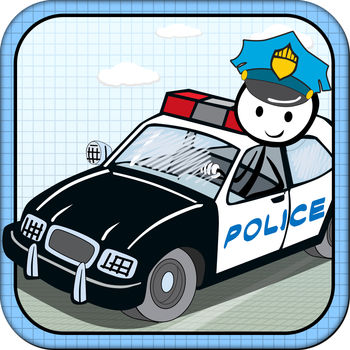 `Stickman Police Car Crime Chase Race: The Doodle Chase Racing Free by Top Crazy Games - Uh oh! Jump! Get-up! Another call from the station. There is a vigilante on the street. Now is your chance to take action and be the police driver for once in Stickman Police Car Crime Chase Race: The Doodle Chase Racing Free. Steer your way through the streets and collect those points but WAIT! AVOID THE CARS and the STICK PEDESTRIANSPolice Chasing- Drive the stick route as far as you can without hitting anything or crashing the police car for a high score and best time. Crazy Training Academy - Practice and train through 16 different levels, each filled with a different challenge that you need to overcome as a Stickman Police. Try it now for Free! Version is ad-supported