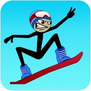 Stickman Snowboarder - ON SALE - 100% FREE FOR A LIMITED TIME.