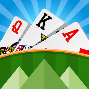 TriPeaks Solitaire by MobilityWare - Discover a new TriPeaks Solitaire experience from the makers of the #1 Solitaire game! It’s the perfect addition to your Solitaire collection. Download now!NEW Features:DAILY CHALLENGESEach day you’ll receive a Daily Challenge. Solve the Daily Challenge and receive a crown for that day. Earn trophies each month by winning more crowns!WINNING DEALSFeel like you haven’t won a deal in a while? Winning Deals guarantee that your deal will have a winning solution.Our TriPeaks Solitaire game gives you unlimited and unrestricted gameplay, so you can play to your heart’s content…no more waiting for the next TriPeaks level to unlock! We bring you the best TriPeaks Solitaire game in the App Store with unique animations, clean design, and simple gameplay. Celebrate your TriPeaks victory with our exclusive winning animations at the end of every deal. Keep track of your unlocked achievements and show off your scores in the leaderboards against TriPeaks players worldwide.== TriPeaks Solitaire Features ==•	Unlimited number of deals•	Classic Windows™ design•	Exciting animations•	Simple gameplay•	Undo & Hints buttons•	Leaderboards with players around the world•	Achievements to track your victories•	Customizable backgrounds and card backs•	Resizable card faces for easier readability•	Personal statistics•	Portrait & Landscape ViewTriPeaks Solitaire is a variation of Golf and Black Hole, and is also known as Tri Towers, Three Peaks, and Triple Peaks.HOW TO PLAYIt’s quick and easy to learn: tap a card that is one value higher or lower than your active card to move it off the table. If there are no valid moves, tap on the row of cards next to your active card to get a new card. Climb your way up the peaks by clearing all the cards off your table!________________________________________LIKE US on Facebookhttp://www.facebook.com/mobilitywareFOLLOW US on Twitter@mobilitywareFor answers to frequently asked questions, head over tohttp://www.mobilityware.com/support.phpFor the latest info on what we are up to, check outhttp://www.Mobilityware.comCreated and supported by MobilityWare