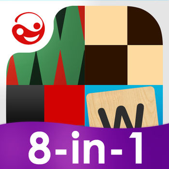 Your Move Board Games ~ play free online Chess, Checkers, Dice, Words & Backgammon with family & friends - • JOIN THE MILLIONS ALREADY PLAYING! Play friends, random opponents, or the computer in this award winning bundle that includes Backgammon, Yatzy, Words, Chess, Checkers/Draughts, 4 in a Row, Chinese Checkers, and more! This stylish collection of games is turn-based, which means you and your opponent take turns at your convenience, and notifications inform you when you\'re up.Check out the reviews to see how much players of all ages are enjoying Your Move!=== BOARD GAMES ===+ Backgammon+ Words (compare to SCRABBLE®)+ Yatzy Dice (compare to YAHTZEE®)+ Chess+ Checkers/Draughts+ 4 in a Row (compare to CONNECT 4®)+ Reversi/Othello+ Chinese Checkers=== KEY FEATURES ===• Turn-based gameplay so you can have multiple games going at the same time• Easily find your friends or let us find you a random opponent to play• 7 unique computer opponents with different playing styles for each game• Stunning HD graphics on iPhone, iPod touch, and iPad• Optional push notifications let you know when it\'s your turn• In-game chat helps you stay in touch with friends and family• Dozens of achievements to complete, each with different rewards• Elo rating system tracks your play• Pass and Play mode for offline fun• Access your games from all of your devices* * * * * * * * * * * * * * * * * * * * SCRABBLE, YAHTZEE, and CONNECT 4 are registered trademarks of Hasbro, Inc. Candywriter, LLC is not affiliated or endorsed by either of these products or their owners.